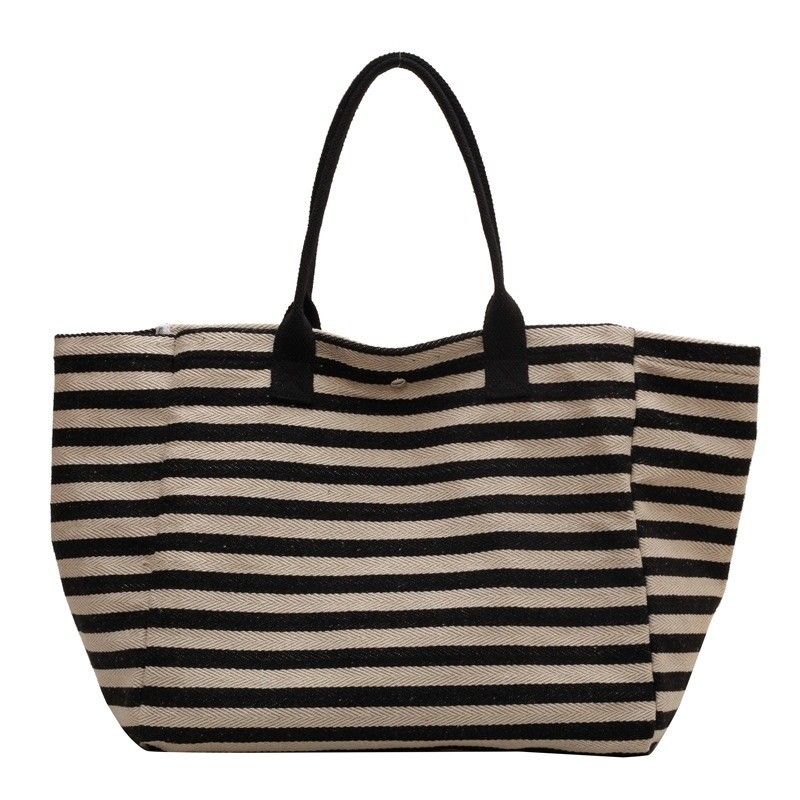 Stay Fashionable and Organized with this Women's Custom Logo Canvas Shopping Tote Bag
