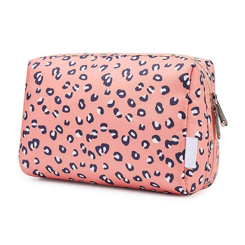 Custom Recycled Makeup Bag Case made of Polyester for Eco-Friendly Beauty Organization