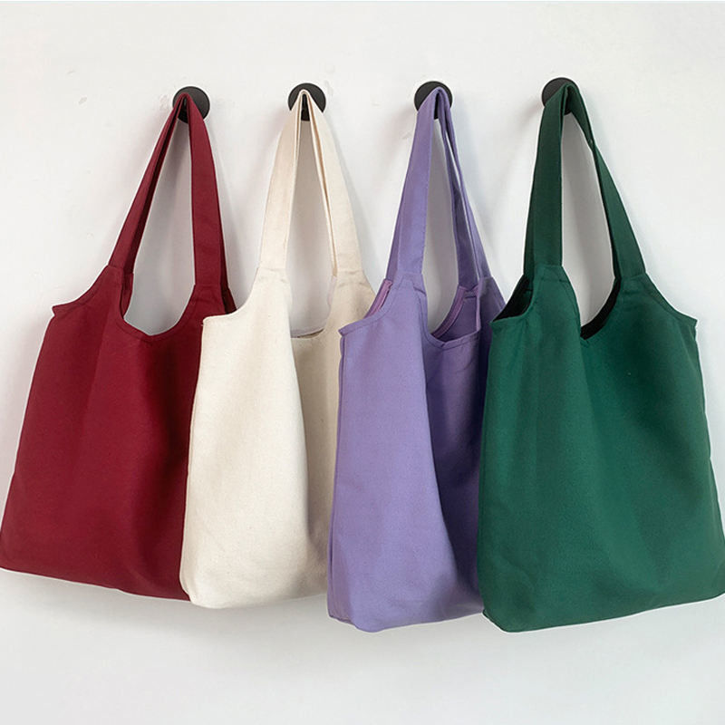 Customized Tote Bag Recyclable Cotton Canvas Shopping Bag with Personalized Branding