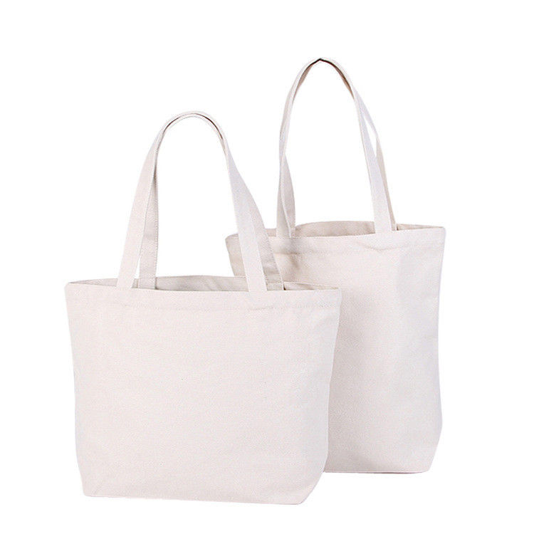 Customizable Size Fashion Style Canvas Tote Bag Other Pattern Type Plain Custom Canvas Bag