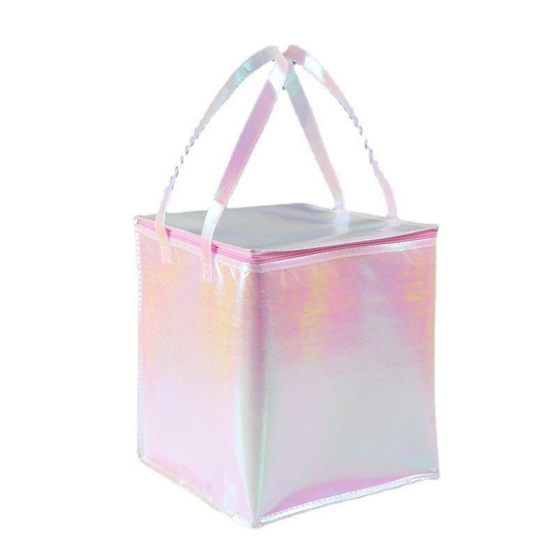 Customized Tote Bag Picnic Ice Pack for Non Woven Insulating Lunch Cooler Shopping Bag