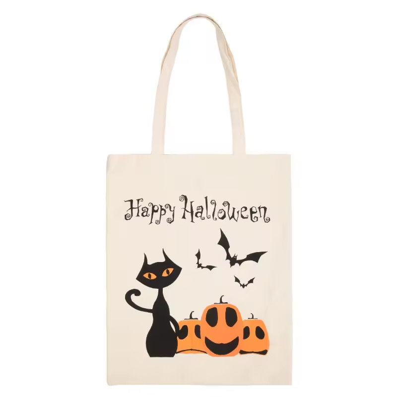 Small Waxed Canvas Tote Bag for Makeup Shopping Customizable and Versatile Design