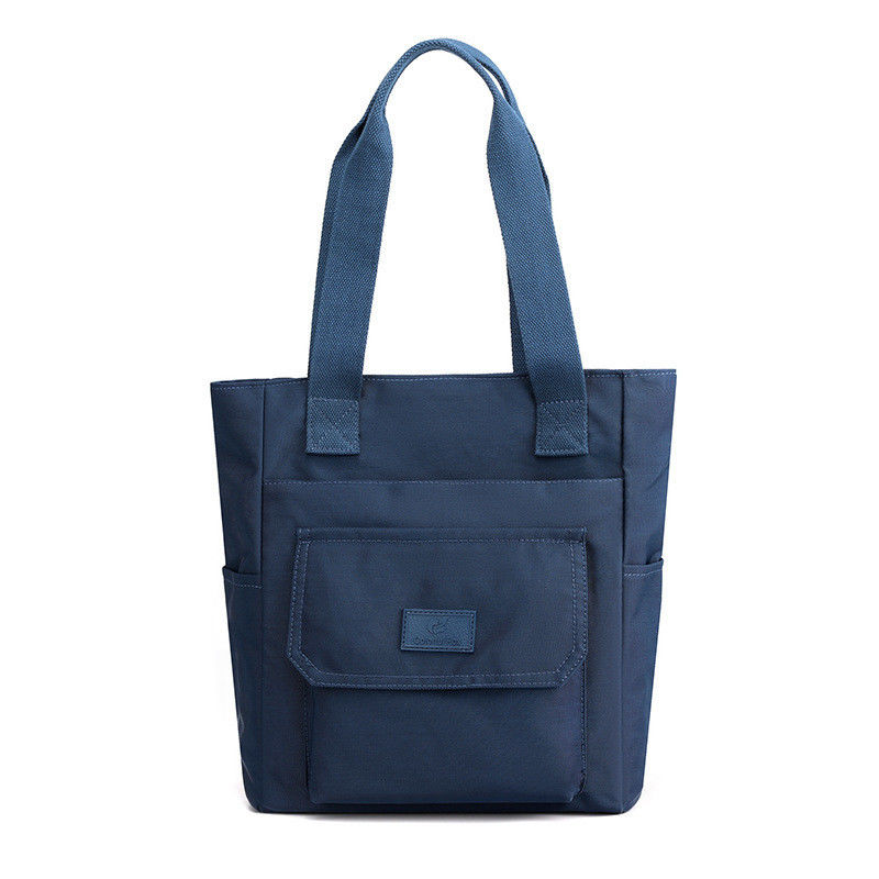 Small Size Daily School Life Canvas Cotton Tote Bags with Full-color Custom Logo Print