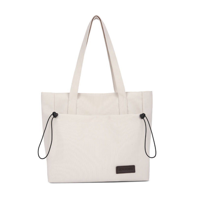 OEM/ODM Acceptable Newest Fashionable Reusable Water-Free Tote Bag for Women Students