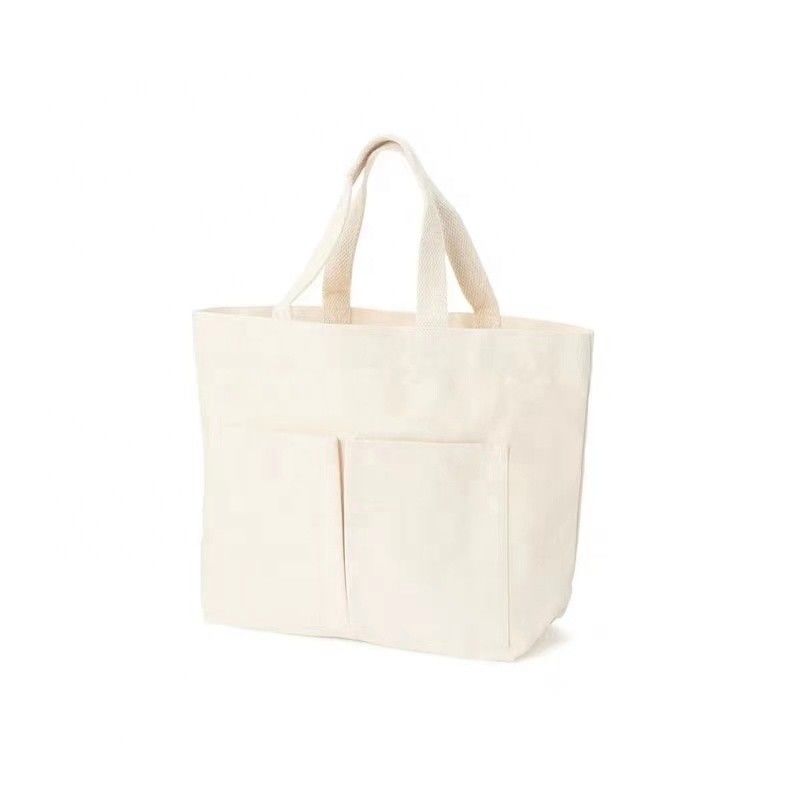 Customized Color Fashionable Crossbody Women Tote Shopping Bag Foldable Durable Canvas Bag