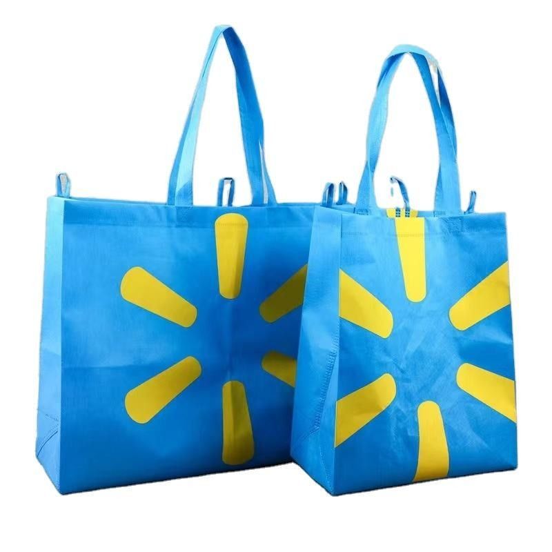 Fabric Shopping RPET Tote Bag with Custom Logo Printing and Eco-Friendly Material