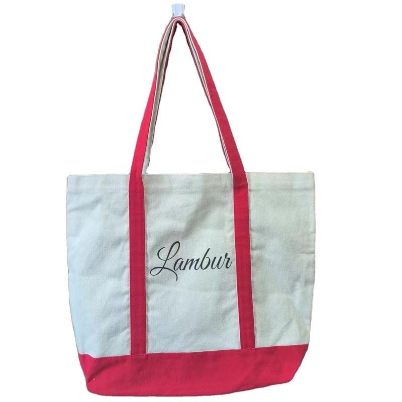 Eco-Friendly Custom Logo Canvas Shopping Tote Bag for Reusable Eco-Friendly Shopping