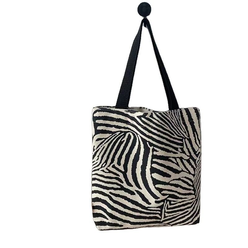 Custom Printed Canvas Tote Bag for Eco Recycled Shopping Newest Fashionable Style