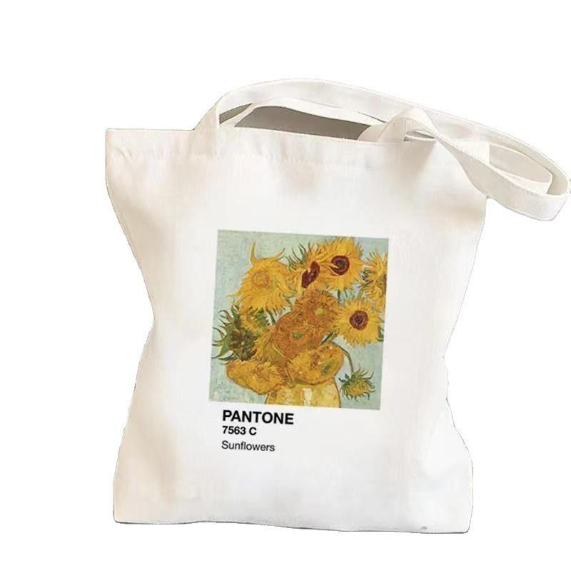 Tote Bag Custom Logo Printed Canvas Beach Bag for Daily School Life OEM/ODM Accepted