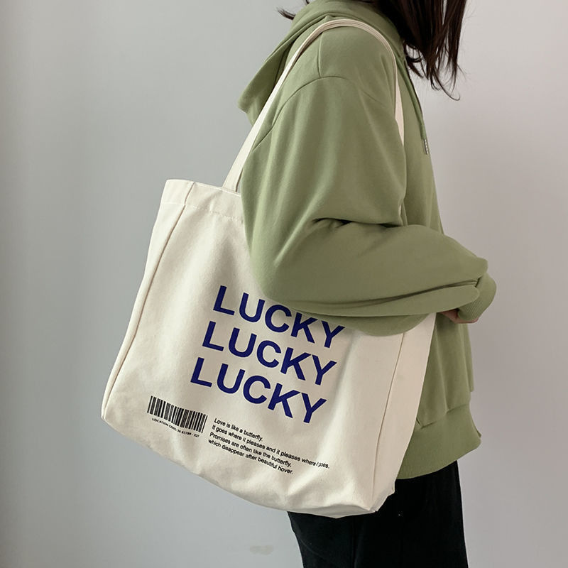 Accepable OEM/ODM Custom Print Logo Reusable Shopping Cotton Canvas Tote Bag