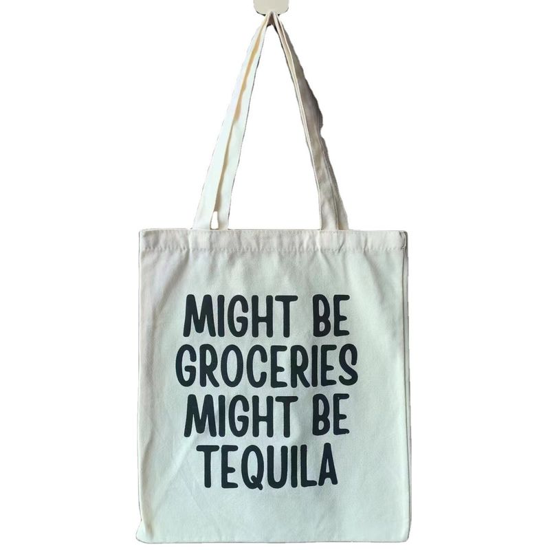 Custom Design Eco-friendly Plain Canvas Tote Shopping Bag with Recycled Material