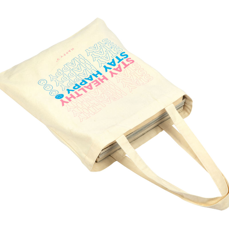 Custom Eco-Friendly Reusable Tote Bag Ideal for Daily School Life and Promotions