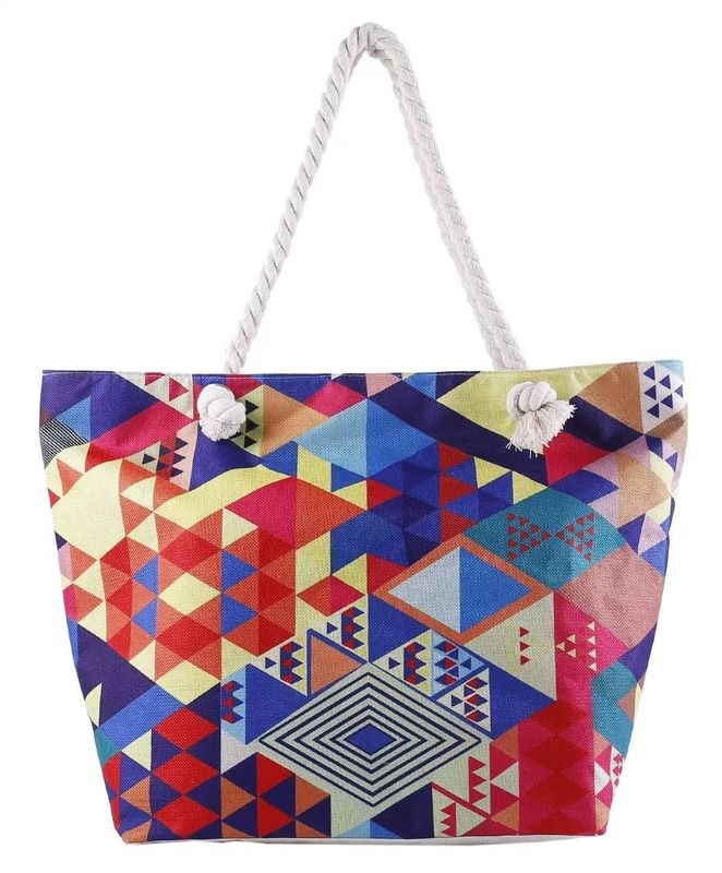 Canvas Large Plain Reusable Shopping Tote Bag Beach Bag with Newest Fashionable Style