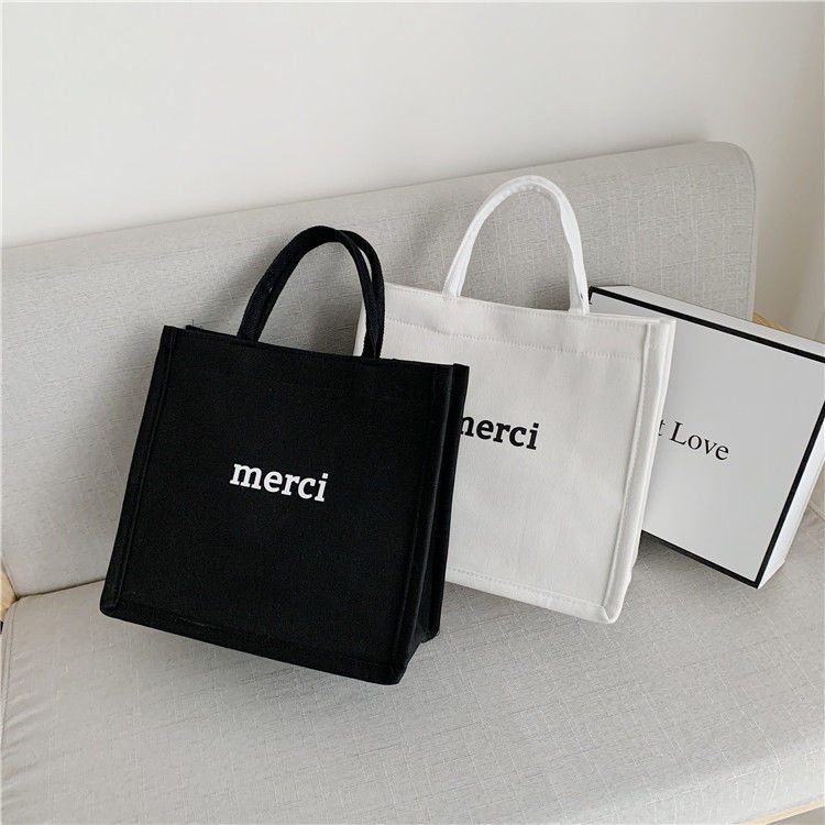 Custom Eco Shopping Bag Canvas Messenger Bag Cotton Tote Gifts Bag with Big Capacity