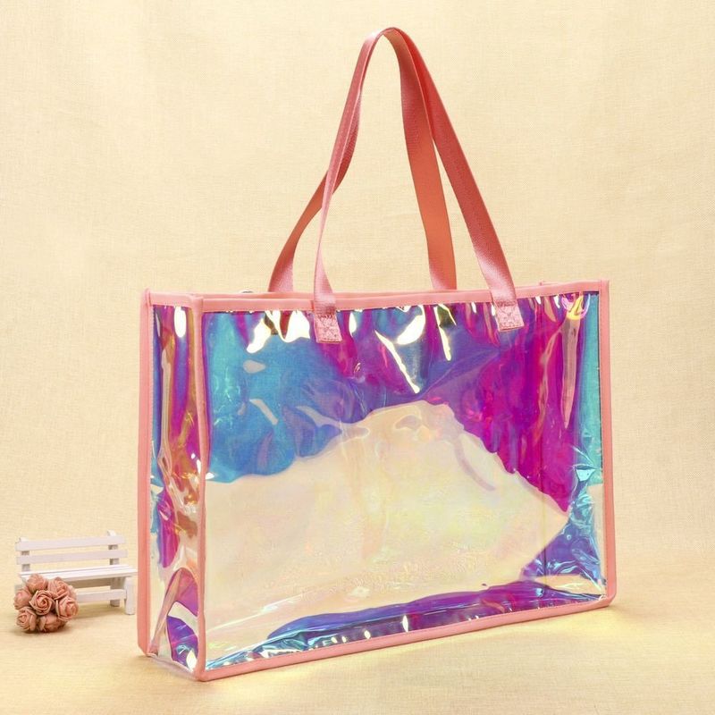 PVC Shopping Tote Bag for Medium Size in Customized Color and Customized Design
