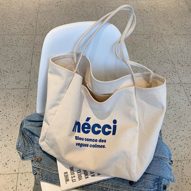 Daily School Life Eco Fashion Custom Reusable Handbag Cotton Tote Bags For Women