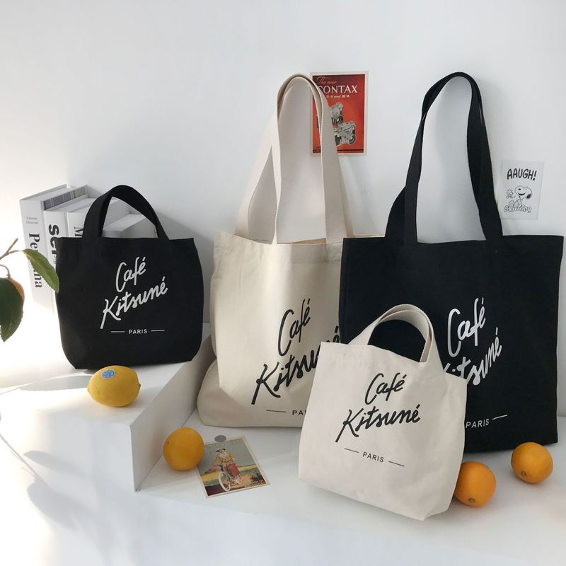 Customized Logo Customise Fashion Recyclable Shopping Cotton Bag Tote Bag Printed Canvas Bag