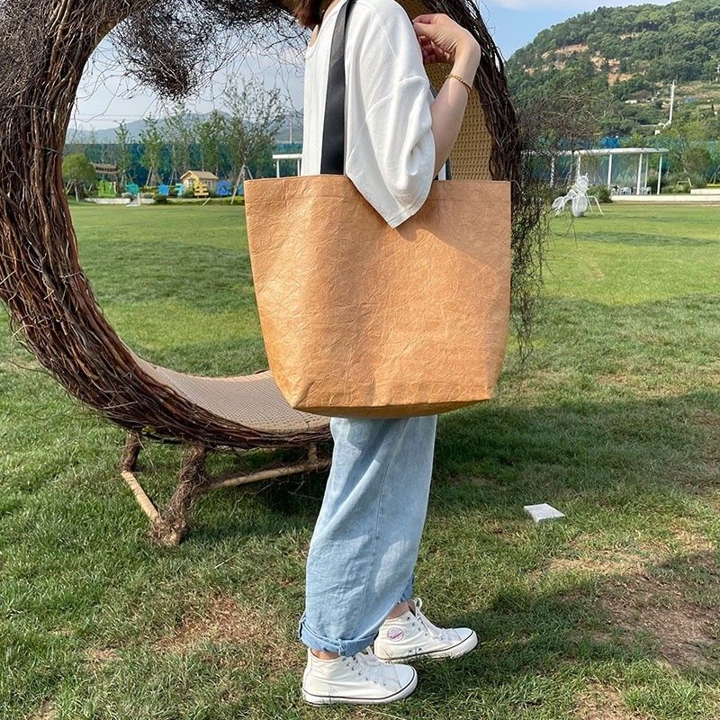 Dupont Paper Shopping Bag in Customized Color with Waterproof and Washable Material