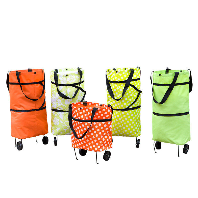 Folding Shopping Bags Trolleys Cart The Perfect Combination of Style and Functionality